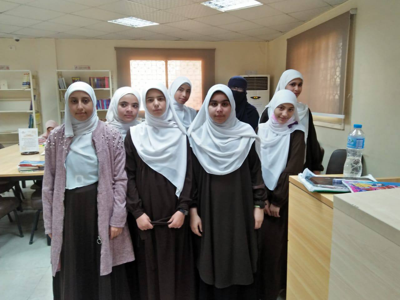 زيارة مدرسة مدرسة معهد فتيات سيدي غازي الاعدادي